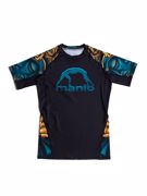 MANTO BIG Buddha RASHGUARD -black
